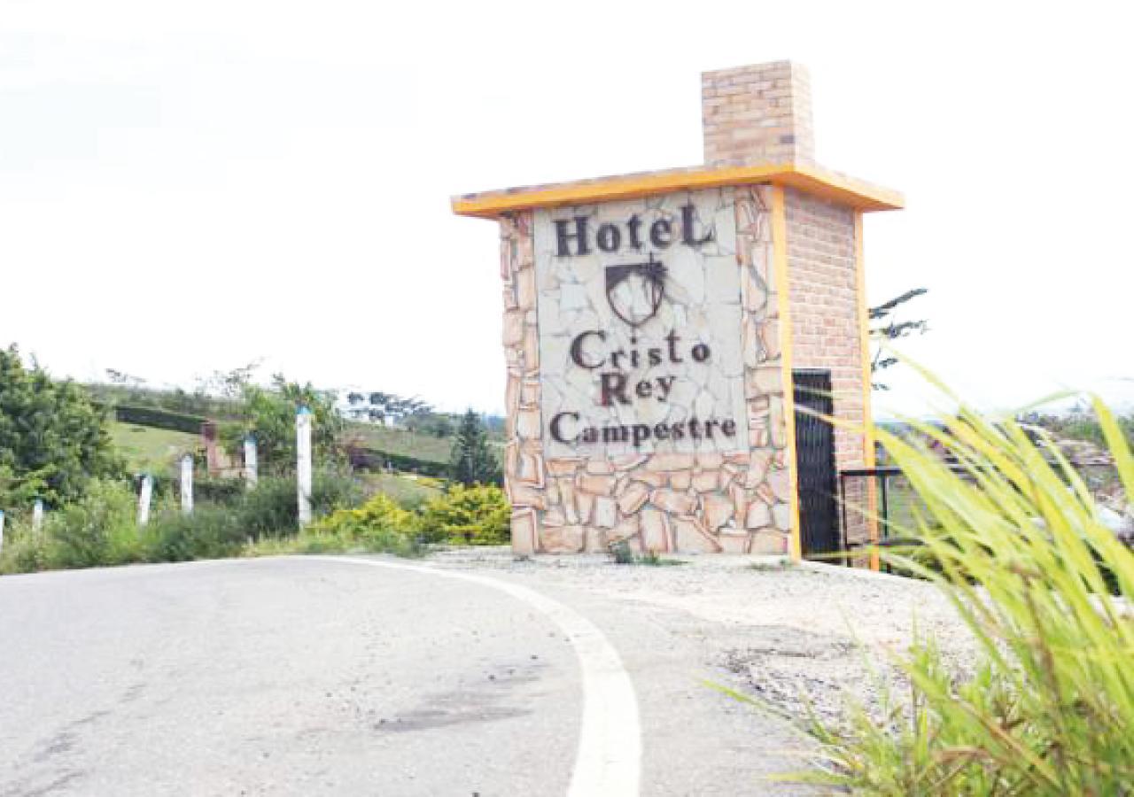 Hotel Cristo Rey Campestre Los Santos  Dış mekan fotoğraf